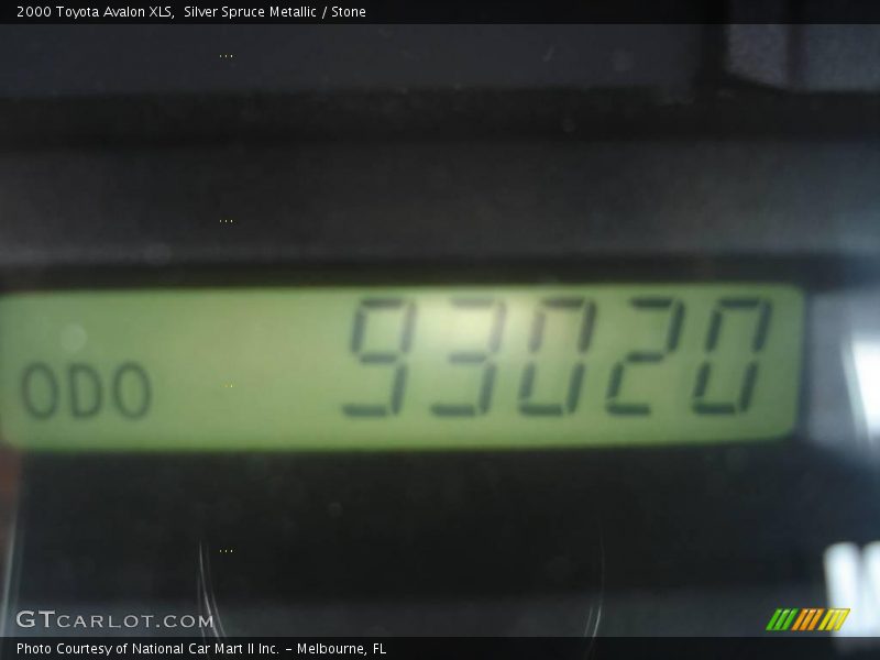 Silver Spruce Metallic / Stone 2000 Toyota Avalon XLS