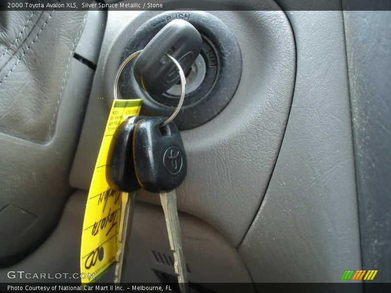 Silver Spruce Metallic / Stone 2000 Toyota Avalon XLS