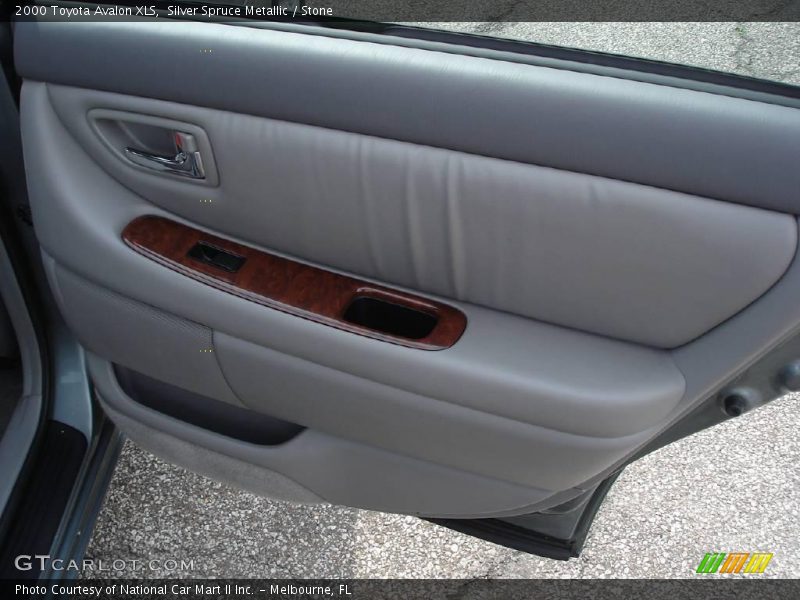 Silver Spruce Metallic / Stone 2000 Toyota Avalon XLS