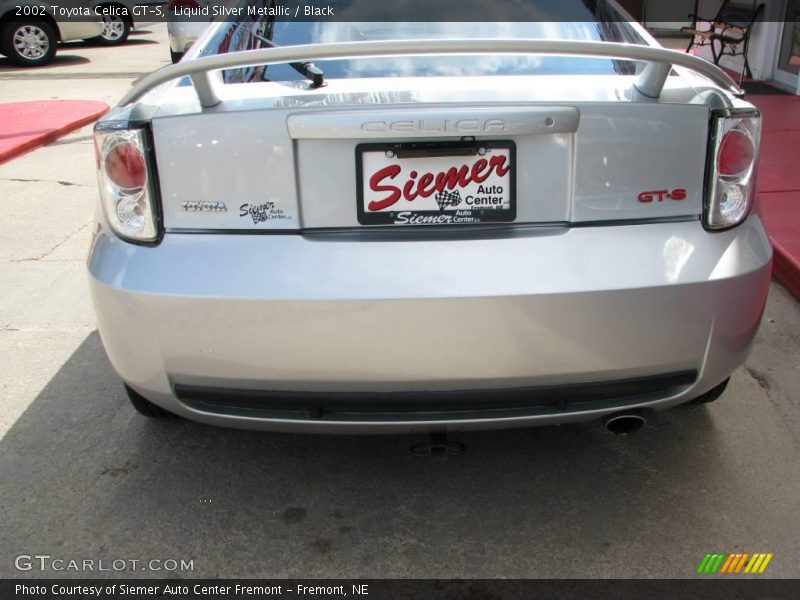 Liquid Silver Metallic / Black 2002 Toyota Celica GT-S
