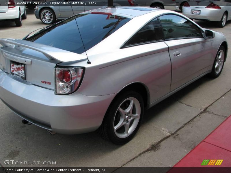Liquid Silver Metallic / Black 2002 Toyota Celica GT-S