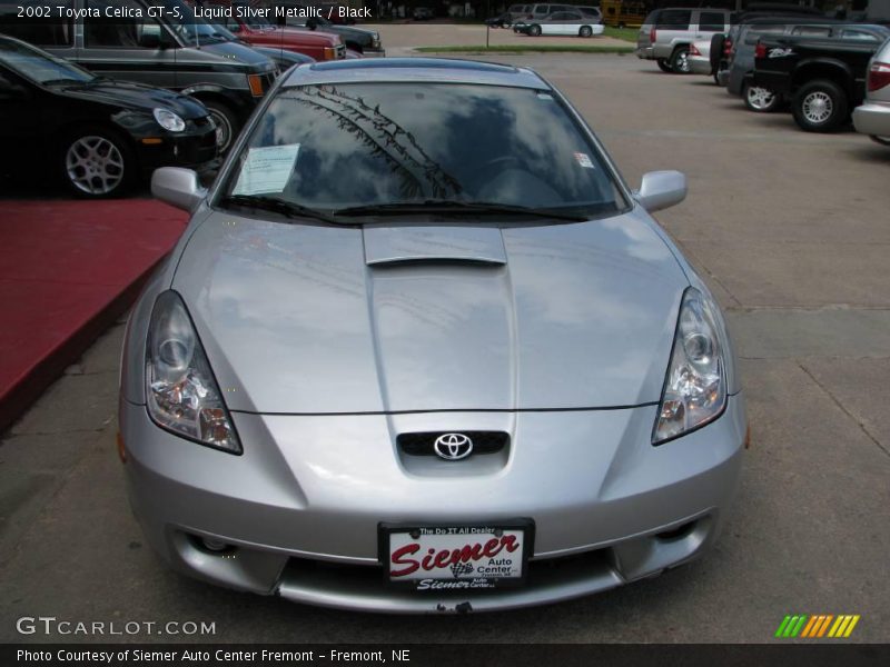 Liquid Silver Metallic / Black 2002 Toyota Celica GT-S