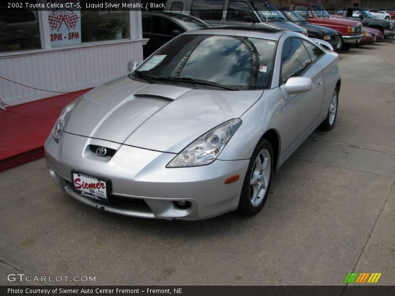Liquid Silver Metallic / Black 2002 Toyota Celica GT-S