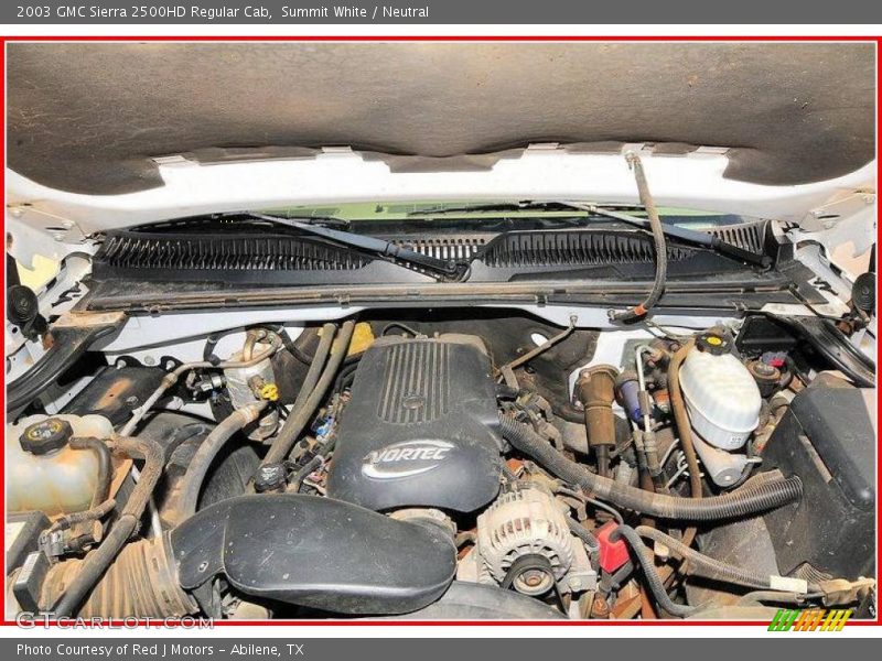 Summit White / Neutral 2003 GMC Sierra 2500HD Regular Cab