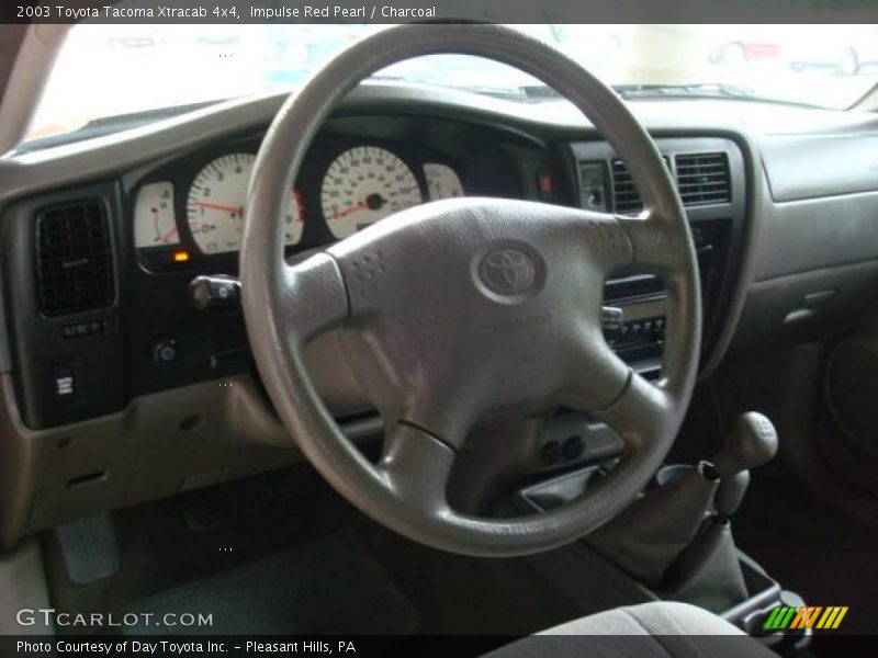 Impulse Red Pearl / Charcoal 2003 Toyota Tacoma Xtracab 4x4
