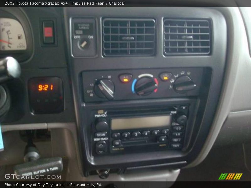 Impulse Red Pearl / Charcoal 2003 Toyota Tacoma Xtracab 4x4