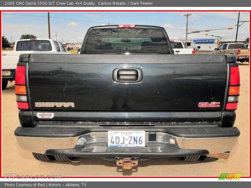 Carbon Metallic / Dark Pewter 2005 GMC Sierra 3500 SLT Crew Cab 4x4 Dually