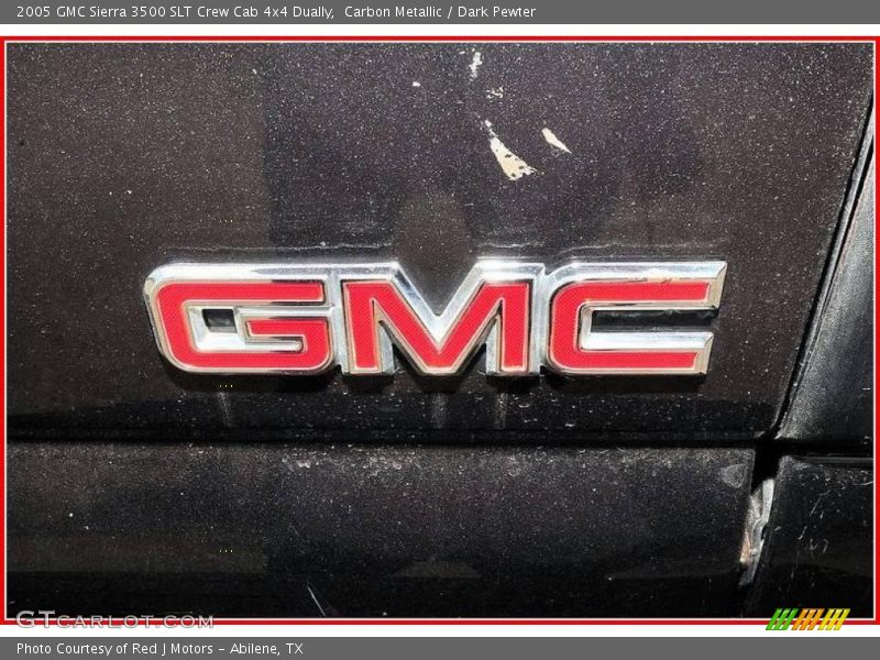 Carbon Metallic / Dark Pewter 2005 GMC Sierra 3500 SLT Crew Cab 4x4 Dually