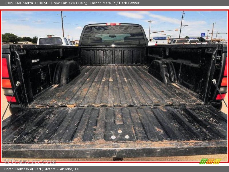 Carbon Metallic / Dark Pewter 2005 GMC Sierra 3500 SLT Crew Cab 4x4 Dually
