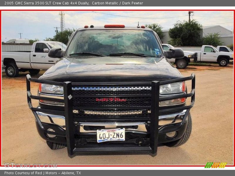 Carbon Metallic / Dark Pewter 2005 GMC Sierra 3500 SLT Crew Cab 4x4 Dually