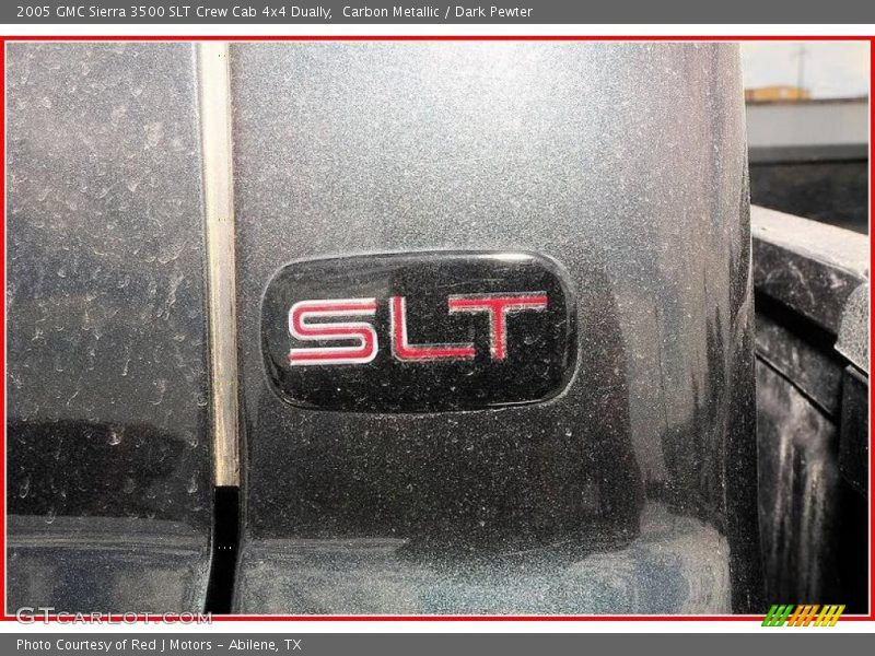 Carbon Metallic / Dark Pewter 2005 GMC Sierra 3500 SLT Crew Cab 4x4 Dually