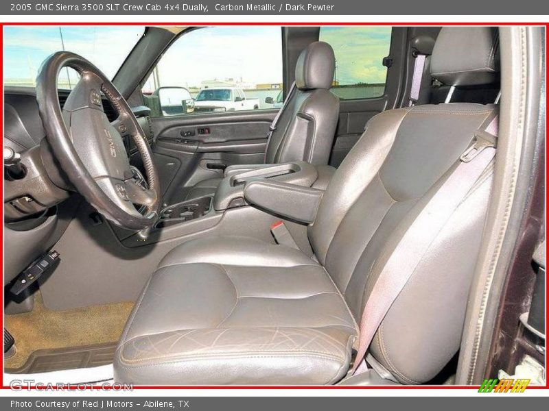 Carbon Metallic / Dark Pewter 2005 GMC Sierra 3500 SLT Crew Cab 4x4 Dually