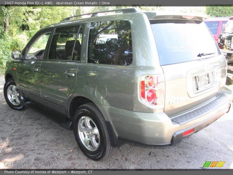 Aberdeen Green Metallic / Olive 2007 Honda Pilot EX-L 4WD