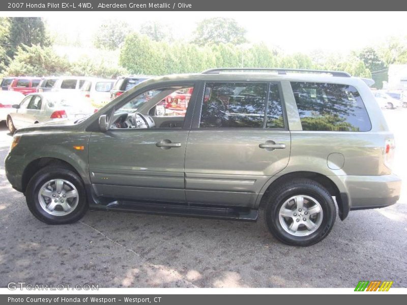 Aberdeen Green Metallic / Olive 2007 Honda Pilot EX-L 4WD