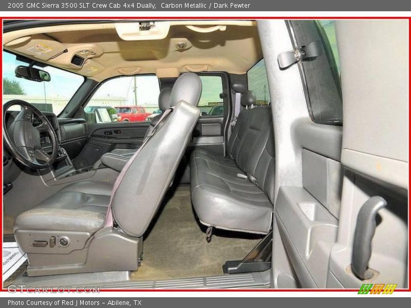 Carbon Metallic / Dark Pewter 2005 GMC Sierra 3500 SLT Crew Cab 4x4 Dually