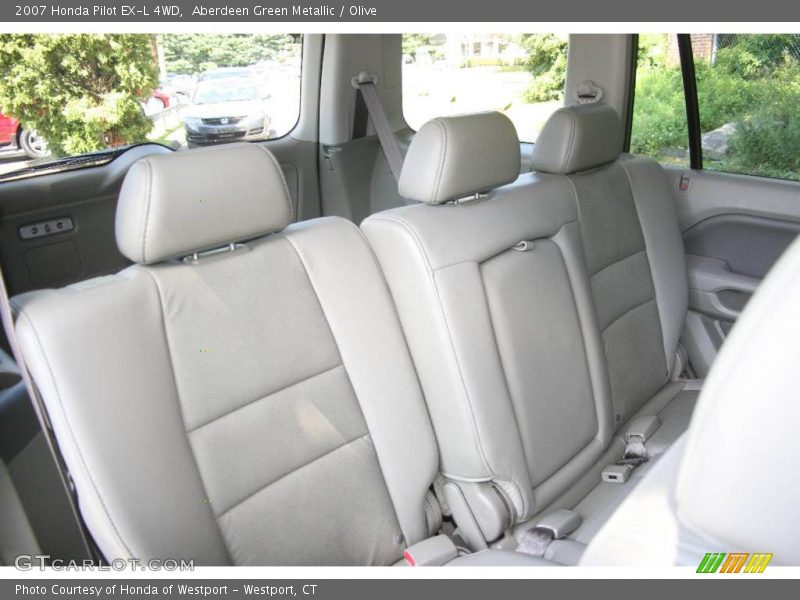 Aberdeen Green Metallic / Olive 2007 Honda Pilot EX-L 4WD