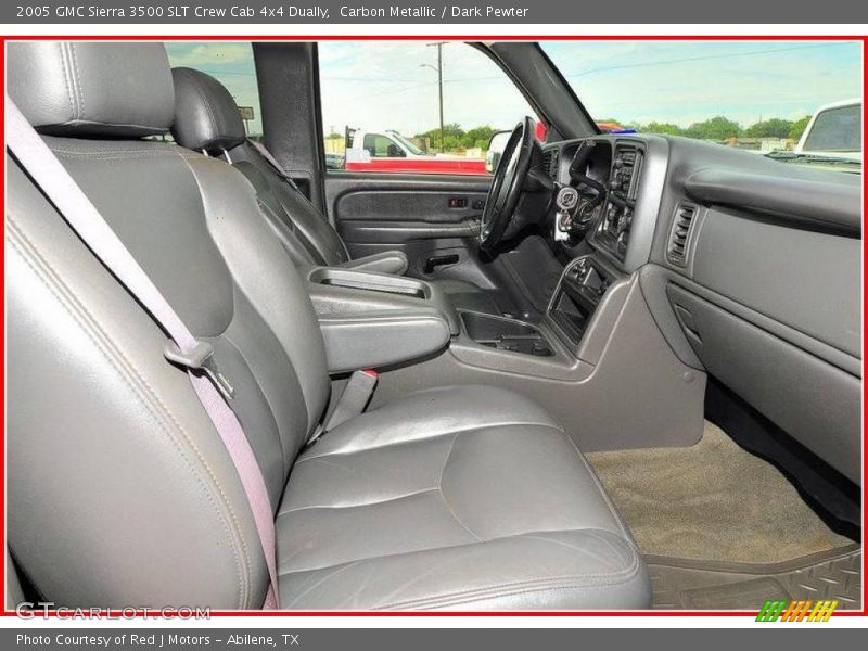 Carbon Metallic / Dark Pewter 2005 GMC Sierra 3500 SLT Crew Cab 4x4 Dually