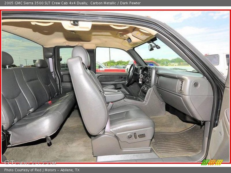 Carbon Metallic / Dark Pewter 2005 GMC Sierra 3500 SLT Crew Cab 4x4 Dually