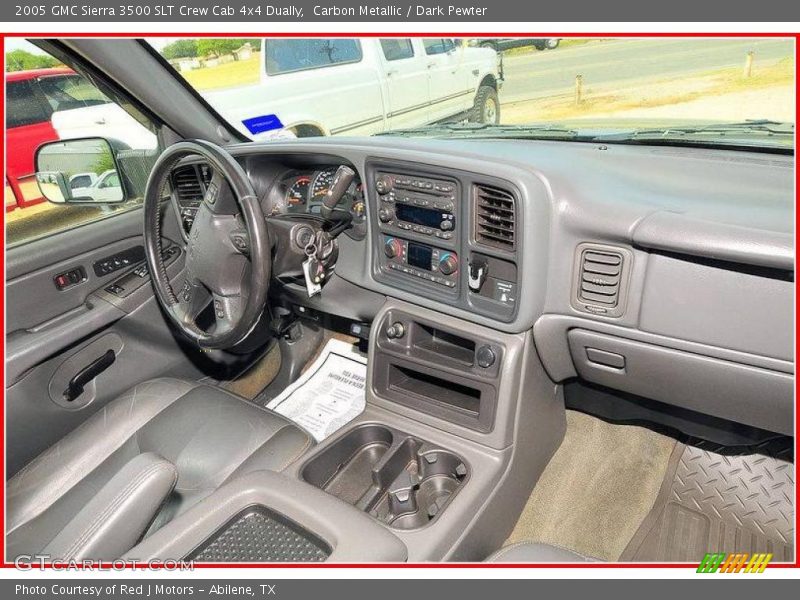 Carbon Metallic / Dark Pewter 2005 GMC Sierra 3500 SLT Crew Cab 4x4 Dually