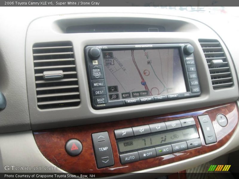 Super White / Stone Gray 2006 Toyota Camry XLE V6