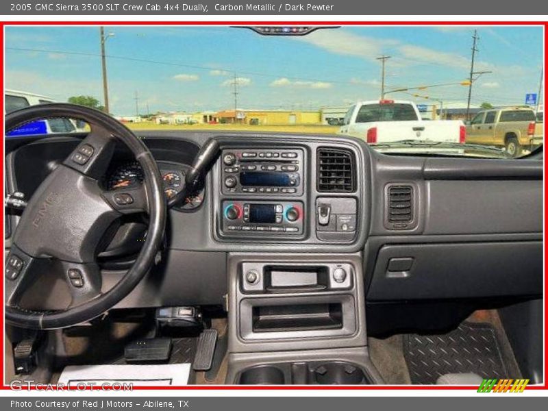 Carbon Metallic / Dark Pewter 2005 GMC Sierra 3500 SLT Crew Cab 4x4 Dually