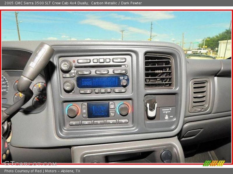 Carbon Metallic / Dark Pewter 2005 GMC Sierra 3500 SLT Crew Cab 4x4 Dually