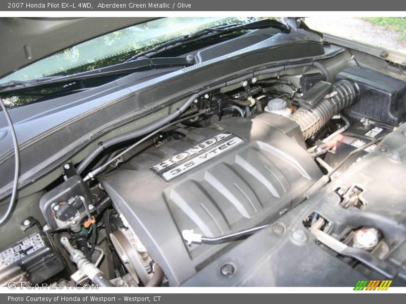 Aberdeen Green Metallic / Olive 2007 Honda Pilot EX-L 4WD