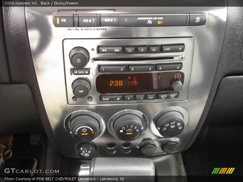 Black / Ebony/Pewter 2009 Hummer H3