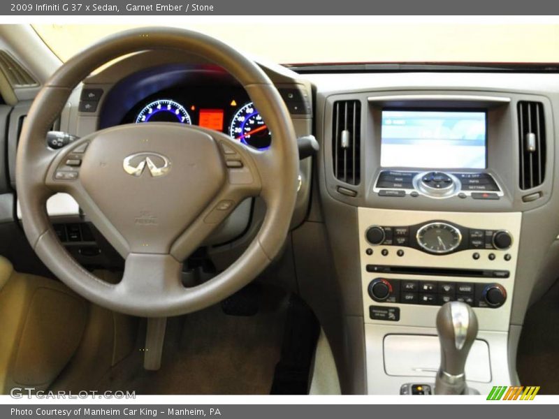 Garnet Ember / Stone 2009 Infiniti G 37 x Sedan