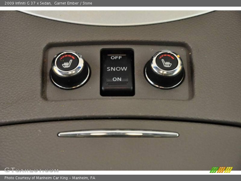 Garnet Ember / Stone 2009 Infiniti G 37 x Sedan