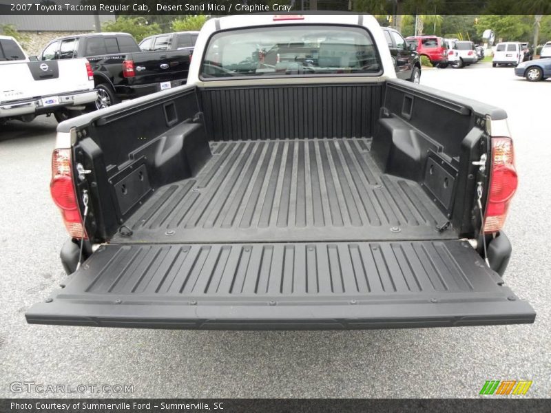 Desert Sand Mica / Graphite Gray 2007 Toyota Tacoma Regular Cab