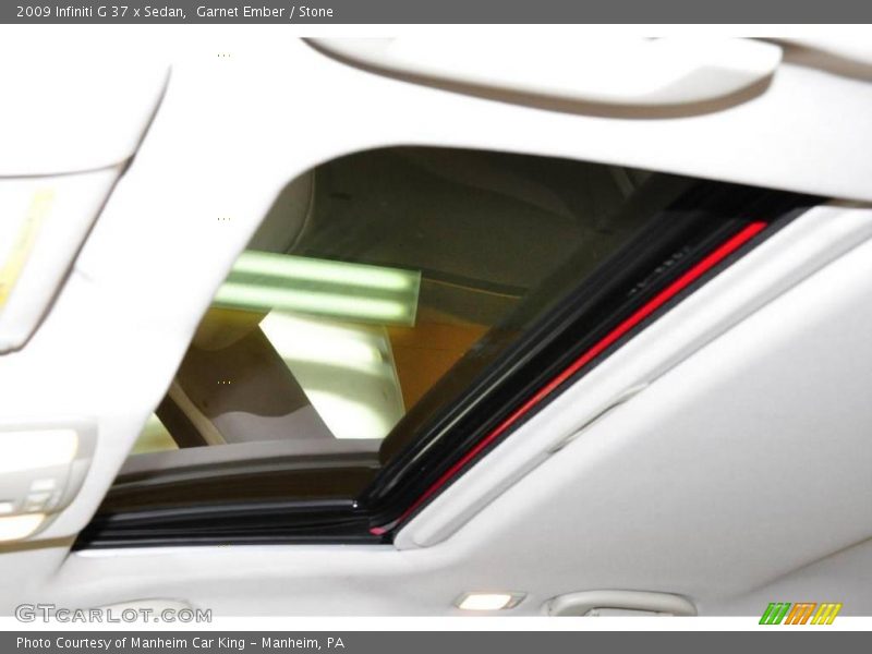 Garnet Ember / Stone 2009 Infiniti G 37 x Sedan