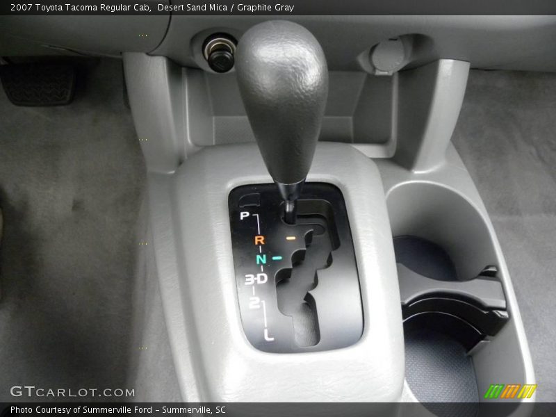 Desert Sand Mica / Graphite Gray 2007 Toyota Tacoma Regular Cab
