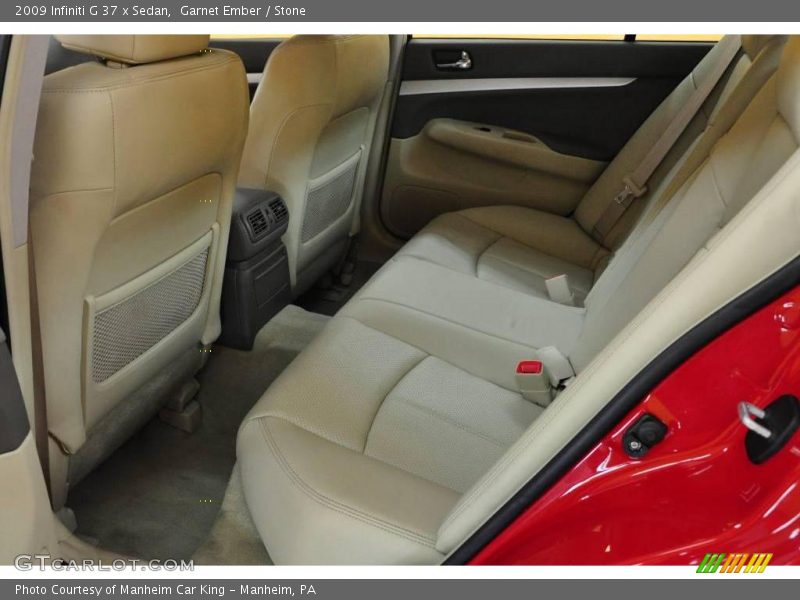 Garnet Ember / Stone 2009 Infiniti G 37 x Sedan