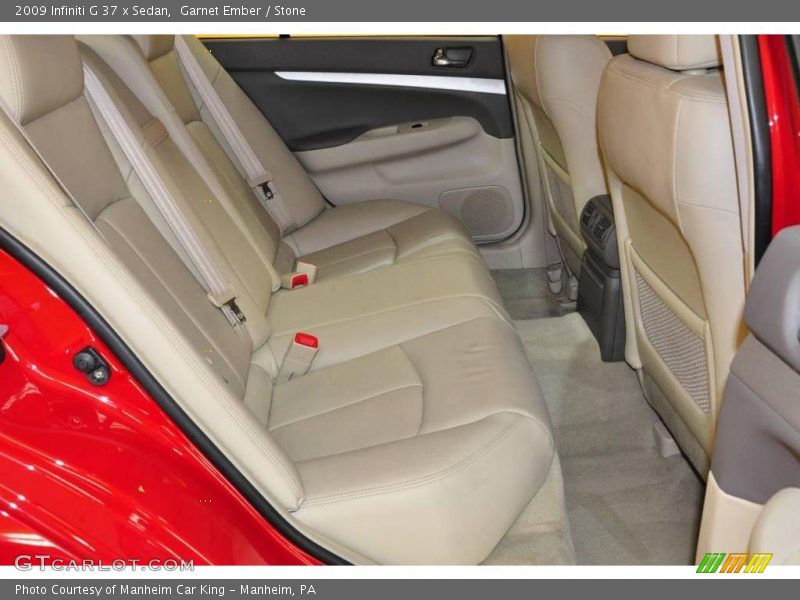 Garnet Ember / Stone 2009 Infiniti G 37 x Sedan