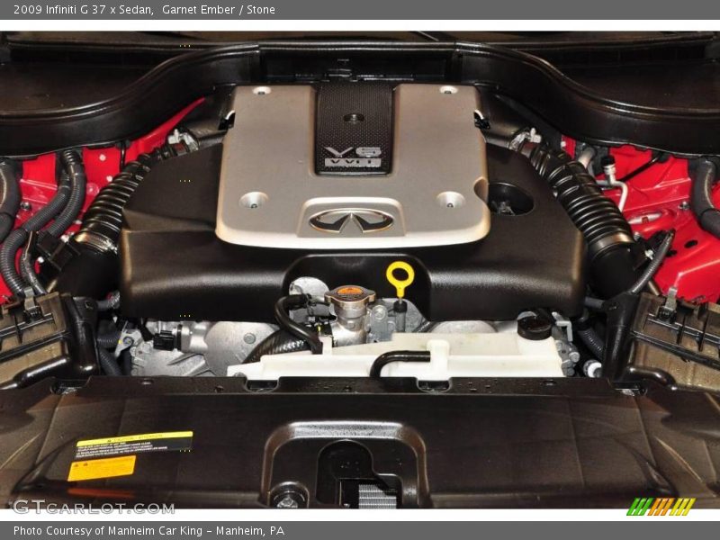Garnet Ember / Stone 2009 Infiniti G 37 x Sedan