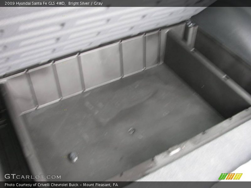 Bright Silver / Gray 2009 Hyundai Santa Fe GLS 4WD