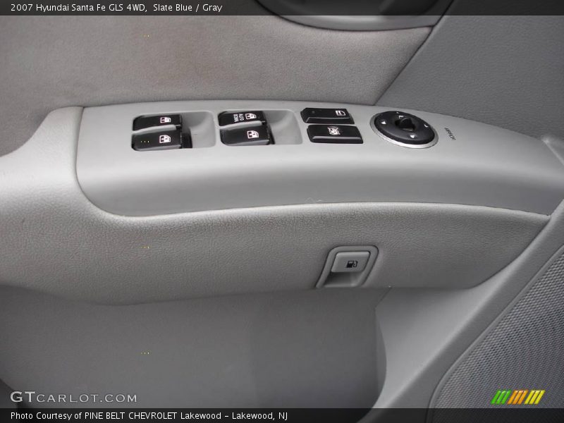 Slate Blue / Gray 2007 Hyundai Santa Fe GLS 4WD