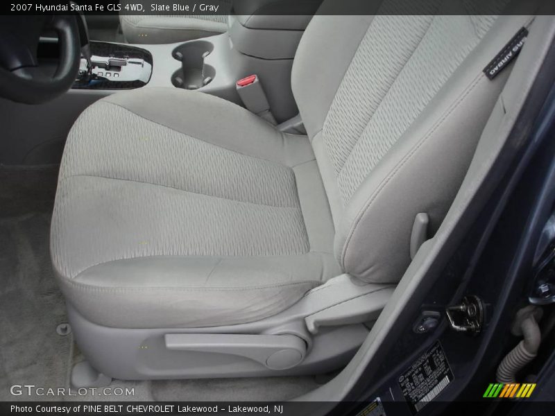 Slate Blue / Gray 2007 Hyundai Santa Fe GLS 4WD