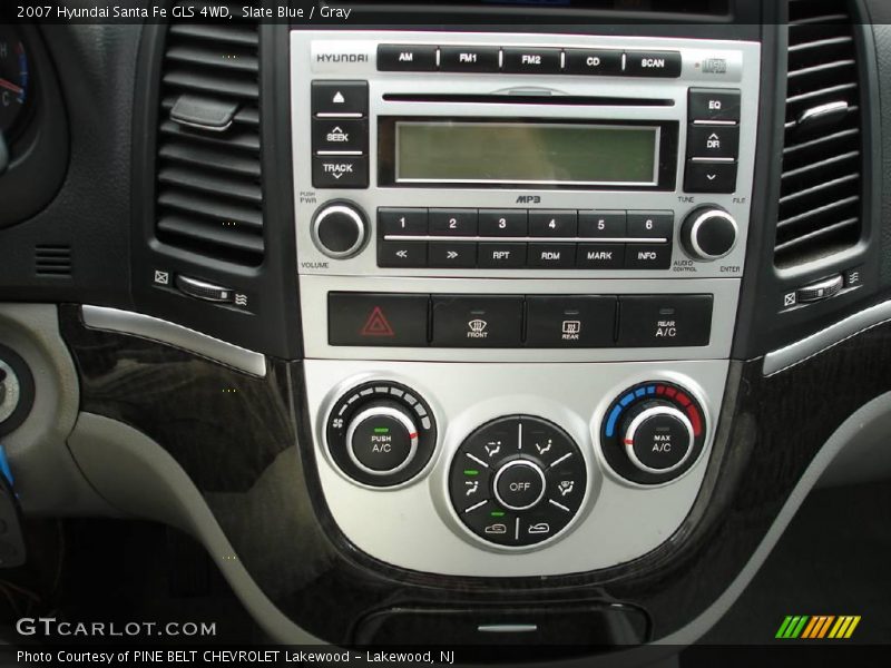 Slate Blue / Gray 2007 Hyundai Santa Fe GLS 4WD