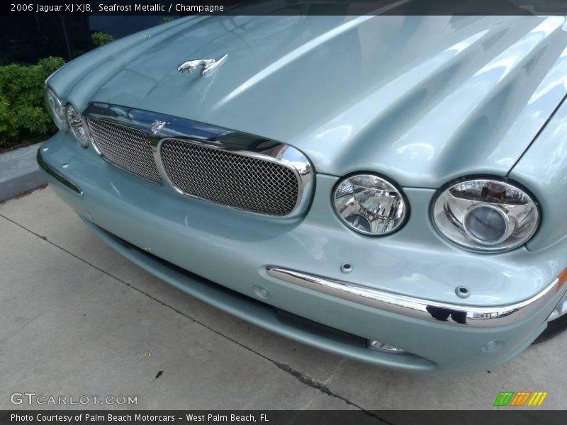 Seafrost Metallic / Champagne 2006 Jaguar XJ XJ8