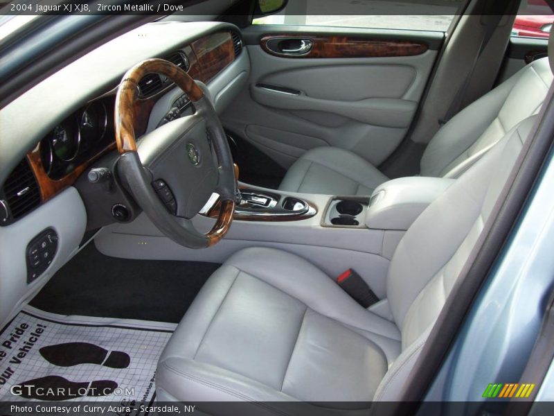 Zircon Metallic / Dove 2004 Jaguar XJ XJ8