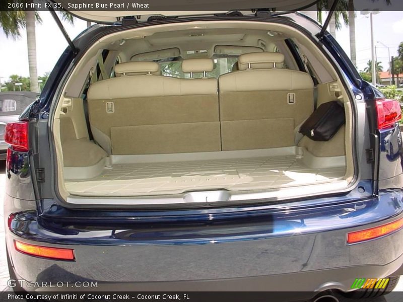 Sapphire Blue Pearl / Wheat 2006 Infiniti FX 35
