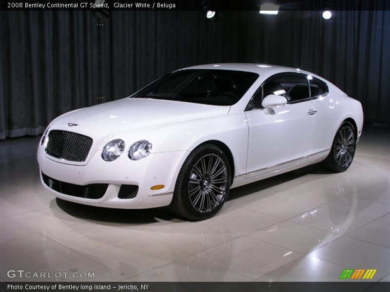 Glacier White / Beluga 2008 Bentley Continental GT Speed