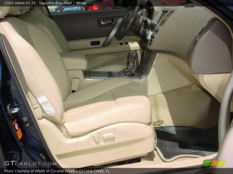 Sapphire Blue Pearl / Wheat 2006 Infiniti FX 35