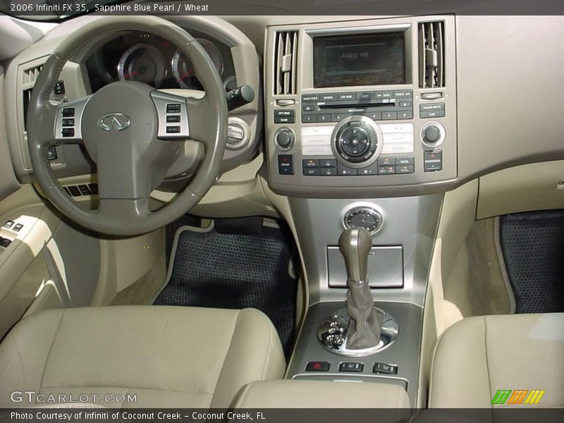 Sapphire Blue Pearl / Wheat 2006 Infiniti FX 35