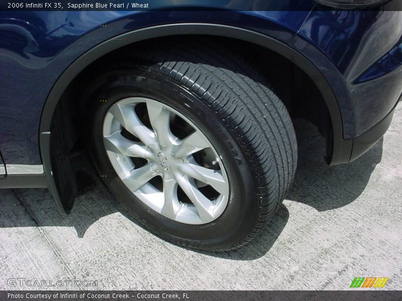 Sapphire Blue Pearl / Wheat 2006 Infiniti FX 35