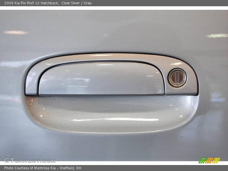 Clear Silver / Gray 2009 Kia Rio Rio5 LX Hatchback