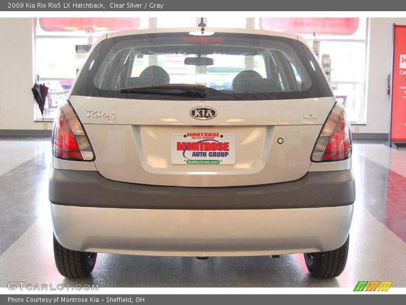 Clear Silver / Gray 2009 Kia Rio Rio5 LX Hatchback