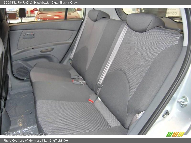 Clear Silver / Gray 2009 Kia Rio Rio5 LX Hatchback